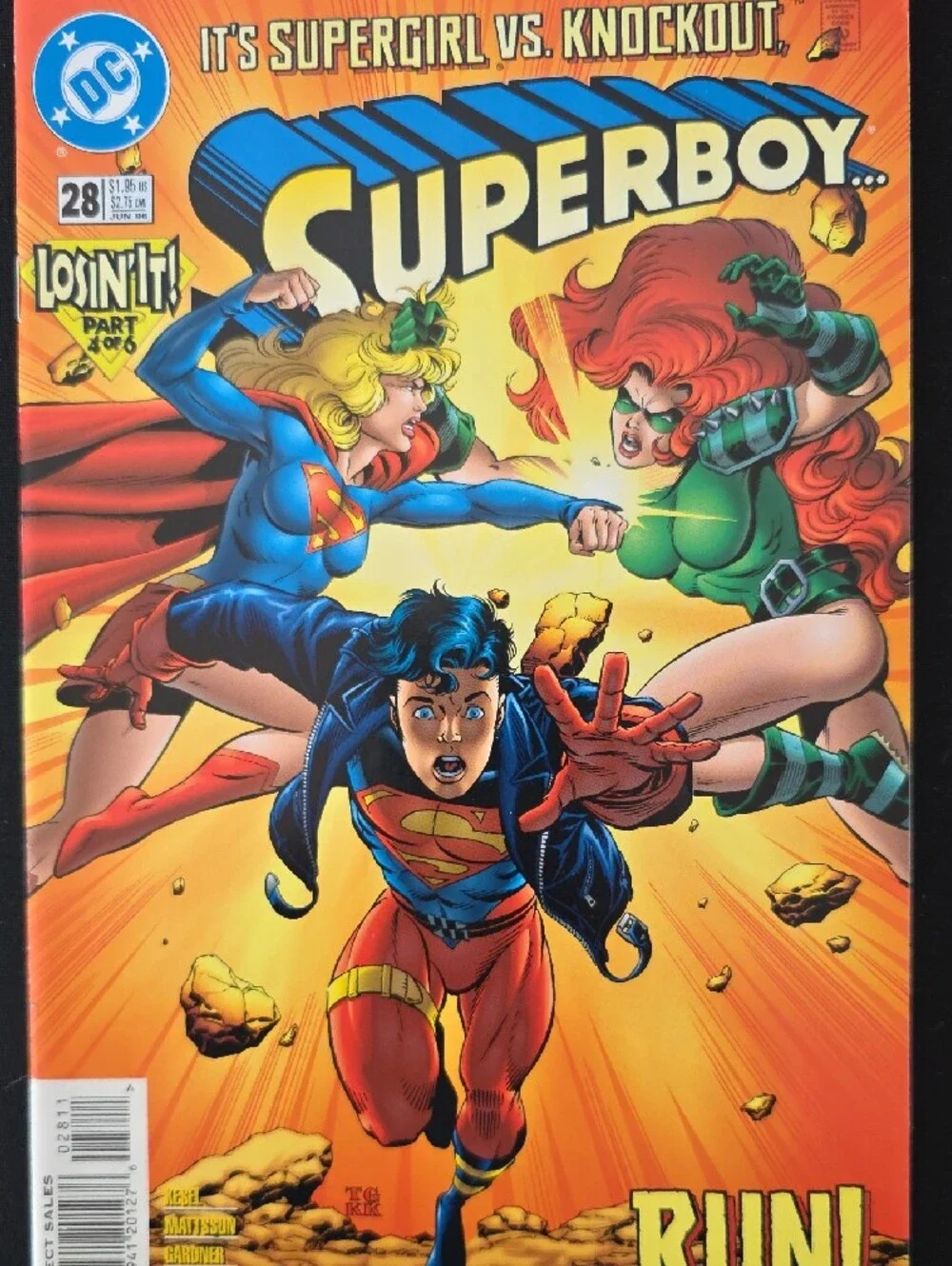 Superboy And Supergirl Dc Comic Set Of 5